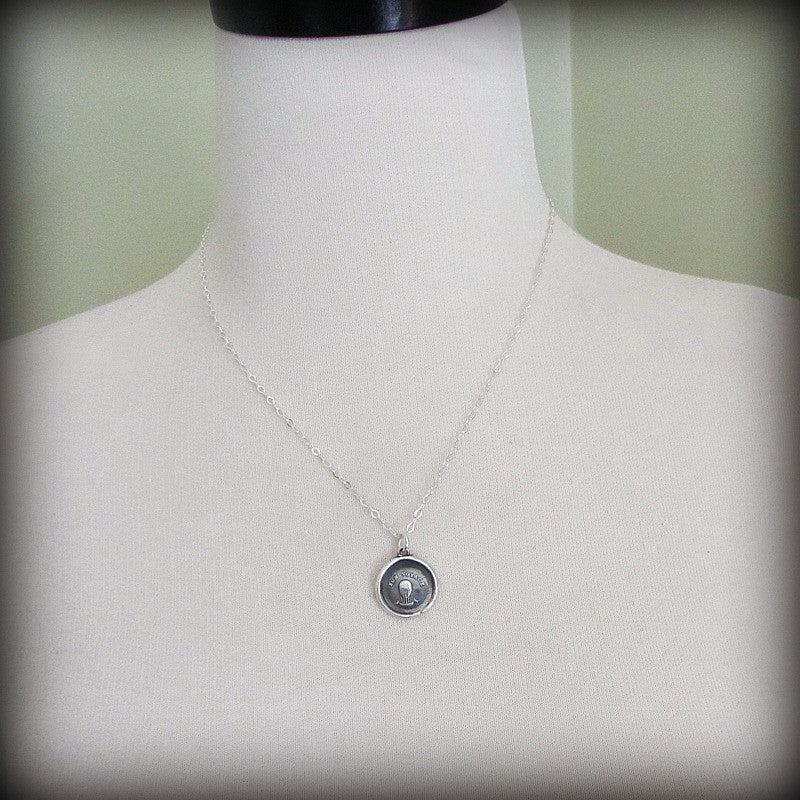 Bon Voyage Balloon Wax Seal on manequin