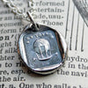 Bon Voyage wax seal close up
