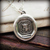 Crown Rose wax seal charm