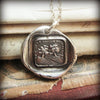 Destiny Unites Us wax seal close up