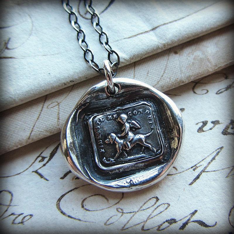 Faithfulness wax seal dark chain