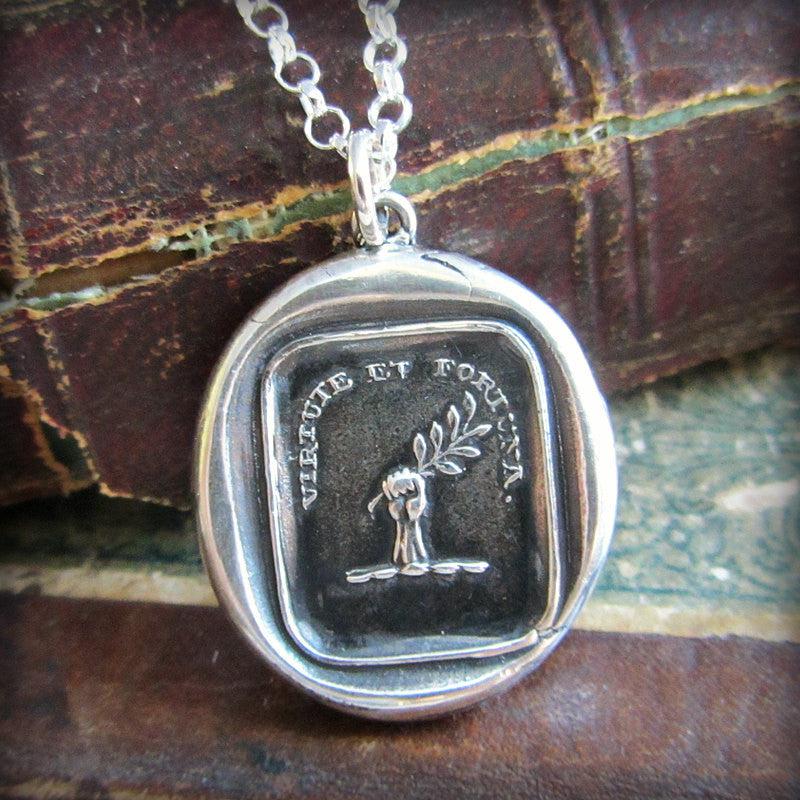 virtue and fortune wax seal