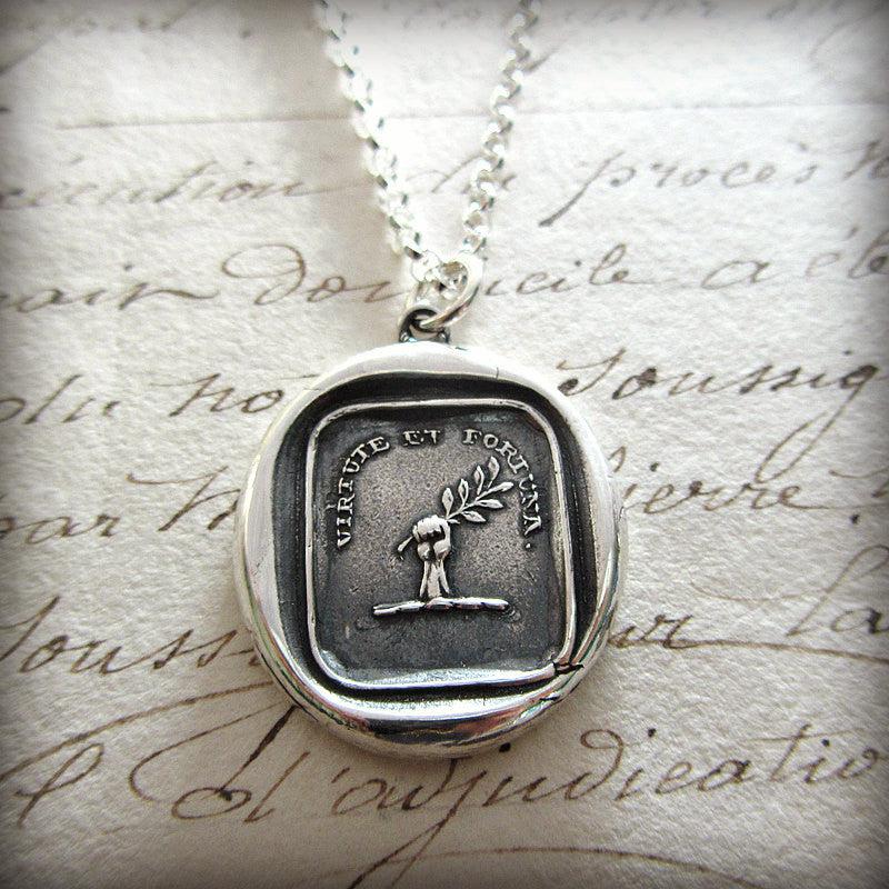 virtue and fortune wax seal