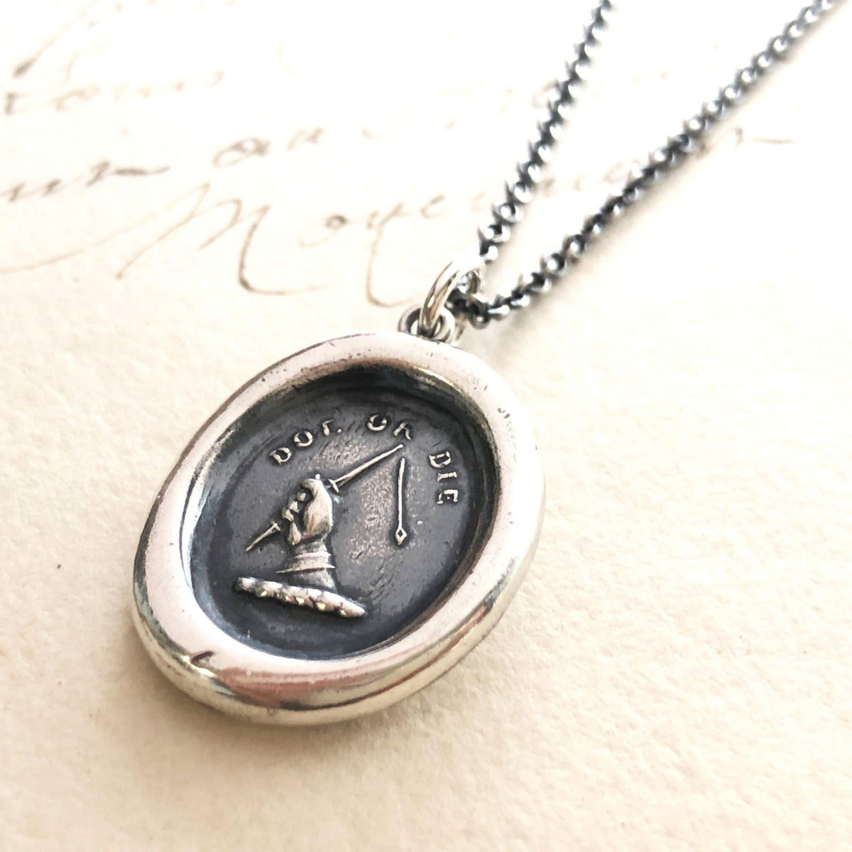 do or die wax seal close up shot