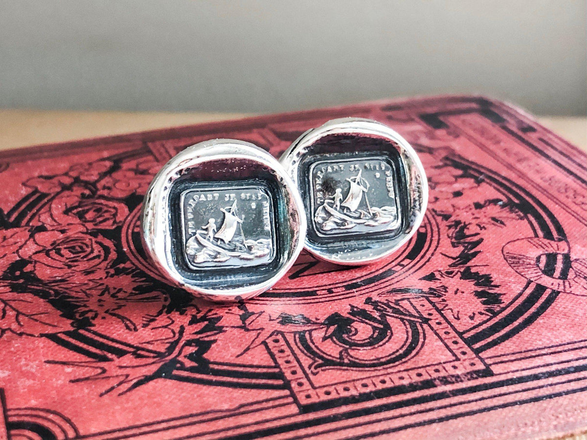If i lose you wax seal cuff links