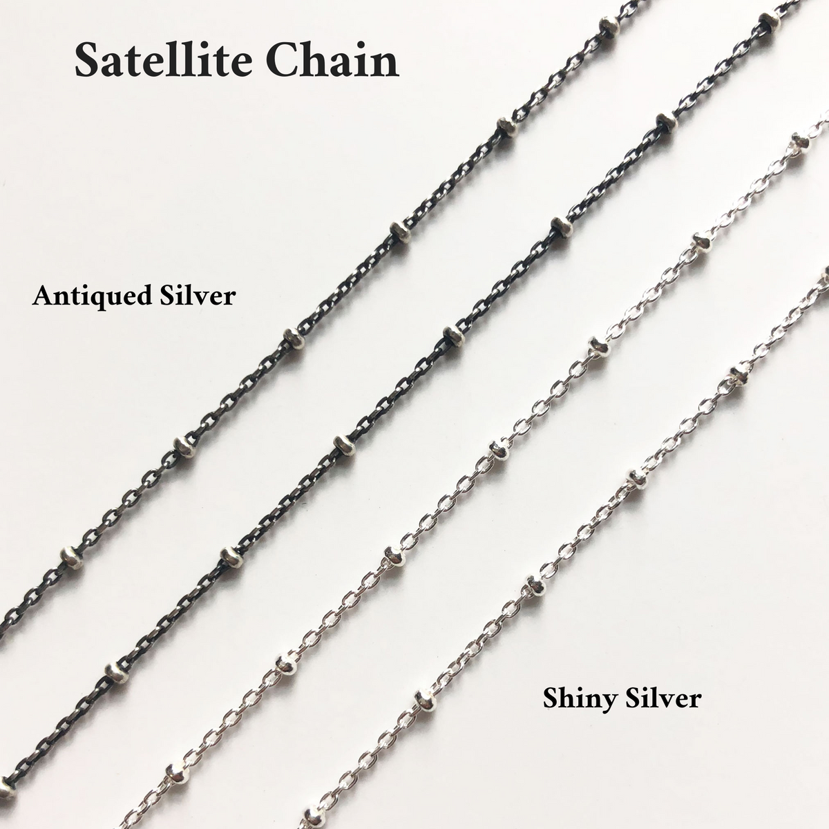 Satellite chain options sizes