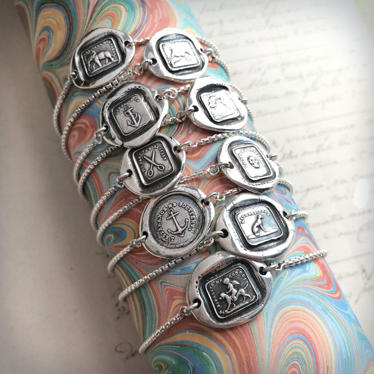 Memento Mori French Skull chain options