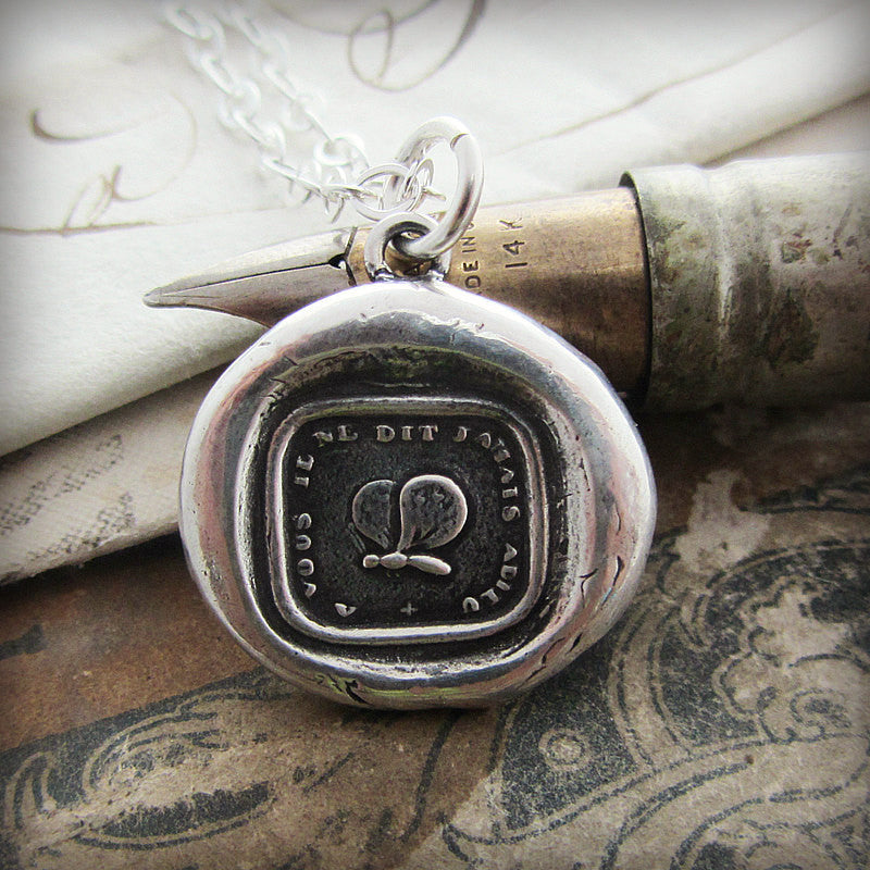 butterfly wax seal charm