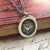 Heart Anchor wax seal