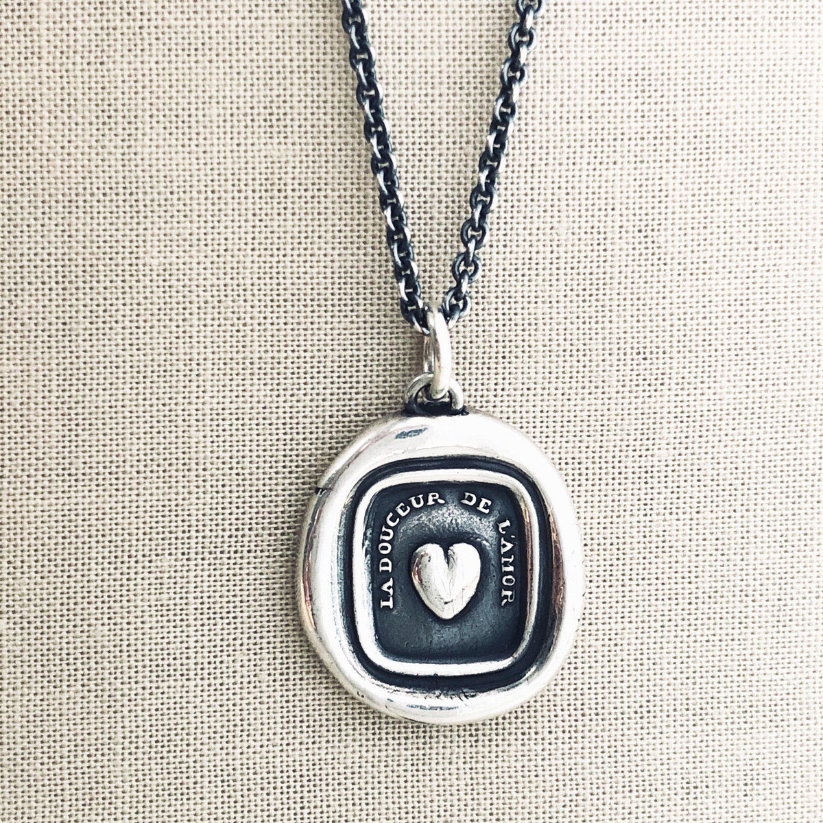 The Sweetness of Love | Love Quote Necklace