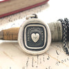 heart wax seal