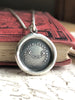 Mothers knot wax seal necklace