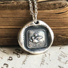 Peace dove necklace