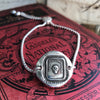 Memento Mori French Skull - Adjustable Wax Seal Bracelet