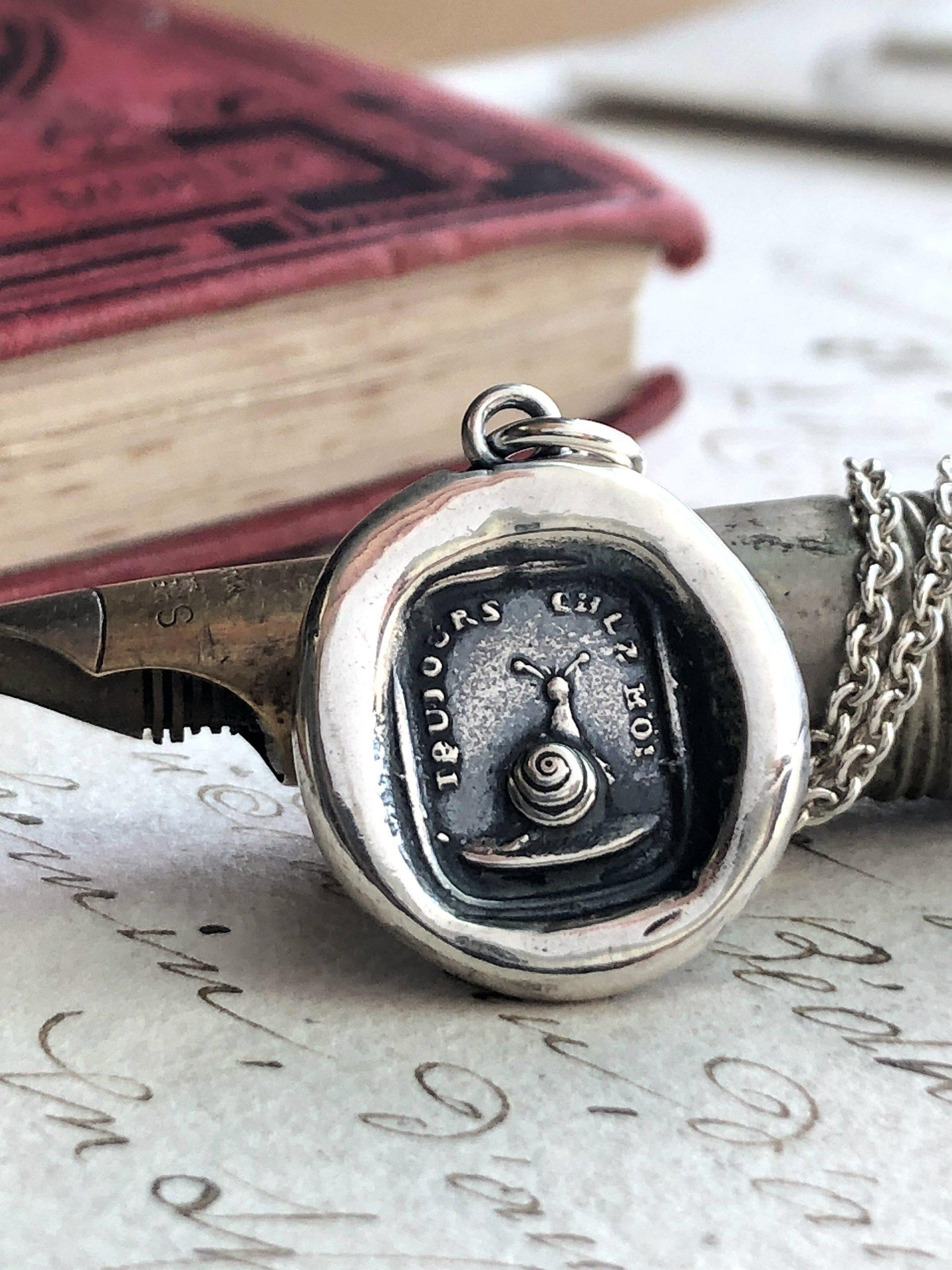 Always with me snail wax seal